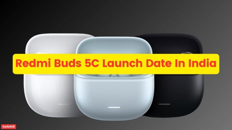 Redmi Buds 5C Launch Date In India